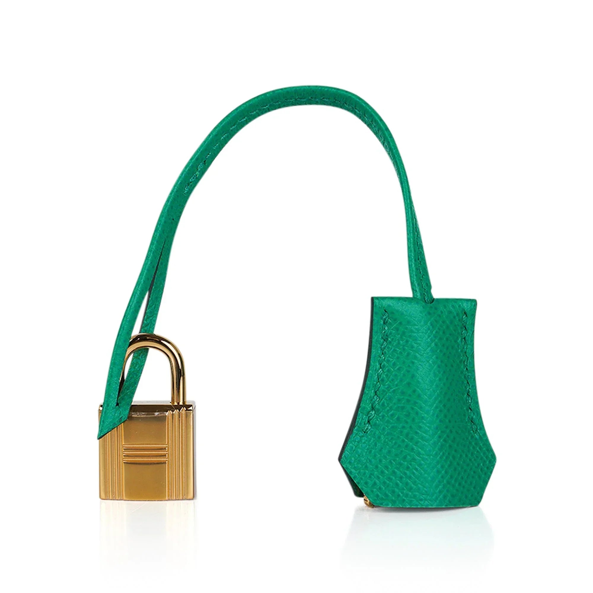 Birkin Sellier 25 Bag Vert Jade Epsom Leather with Gold Hardware