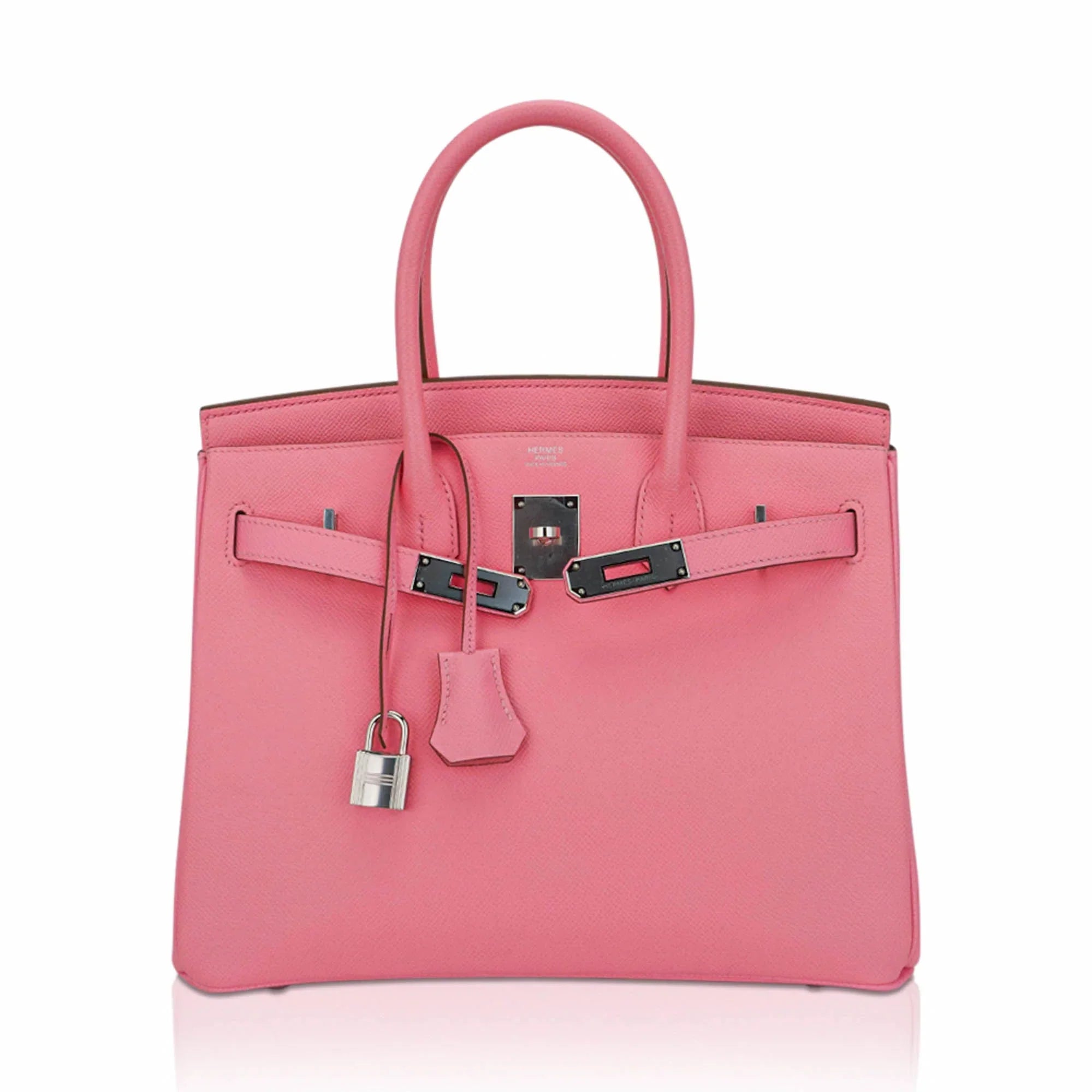 Birkin 30 Bag Rose Confetti Epsom Leather with Palladium Hardware