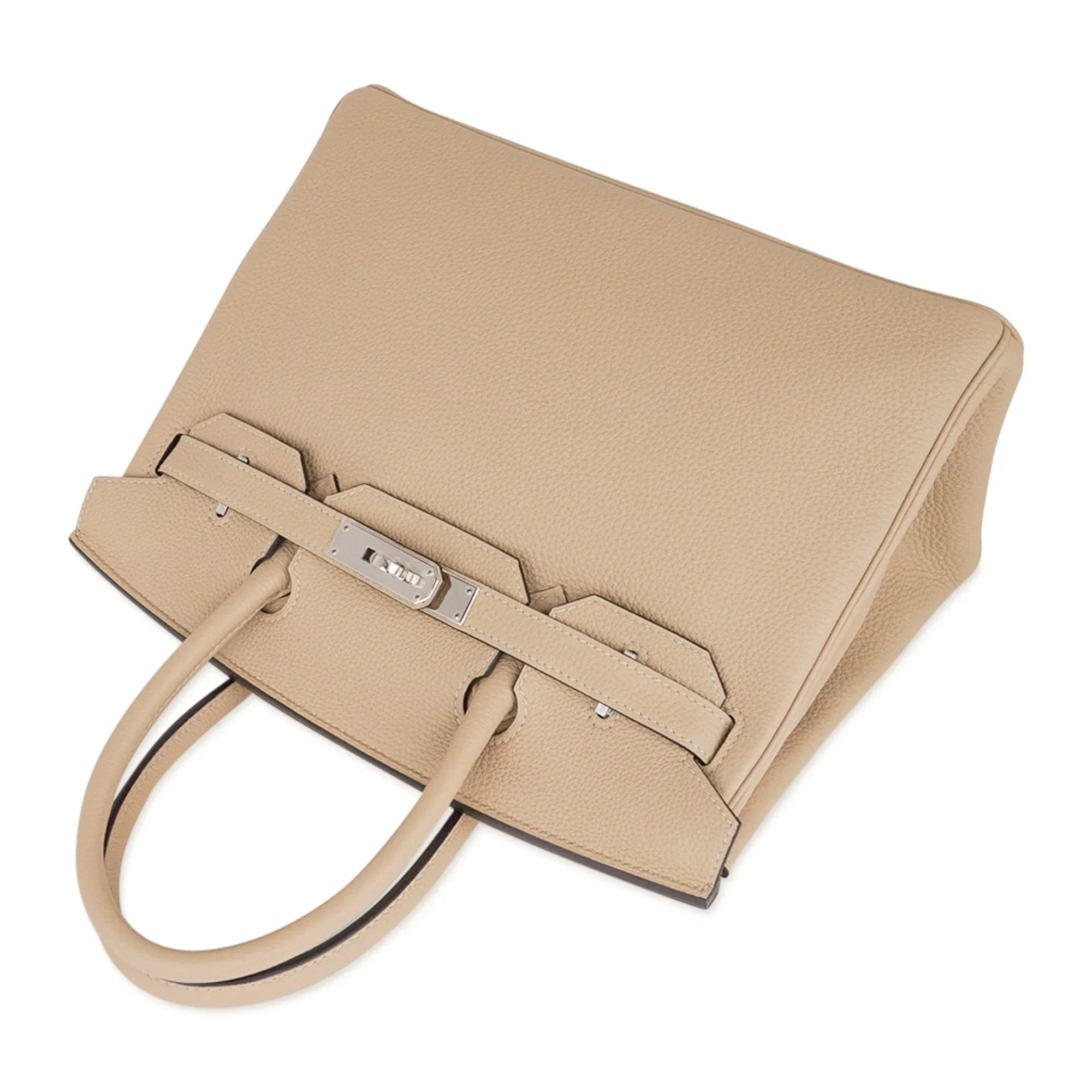 Birkin 30 Bag Trench Neutral Perfection Palladium Hardware