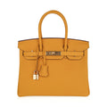 Birkin 30 Bag Jaune Ambre Gold Hardware Togo Leather