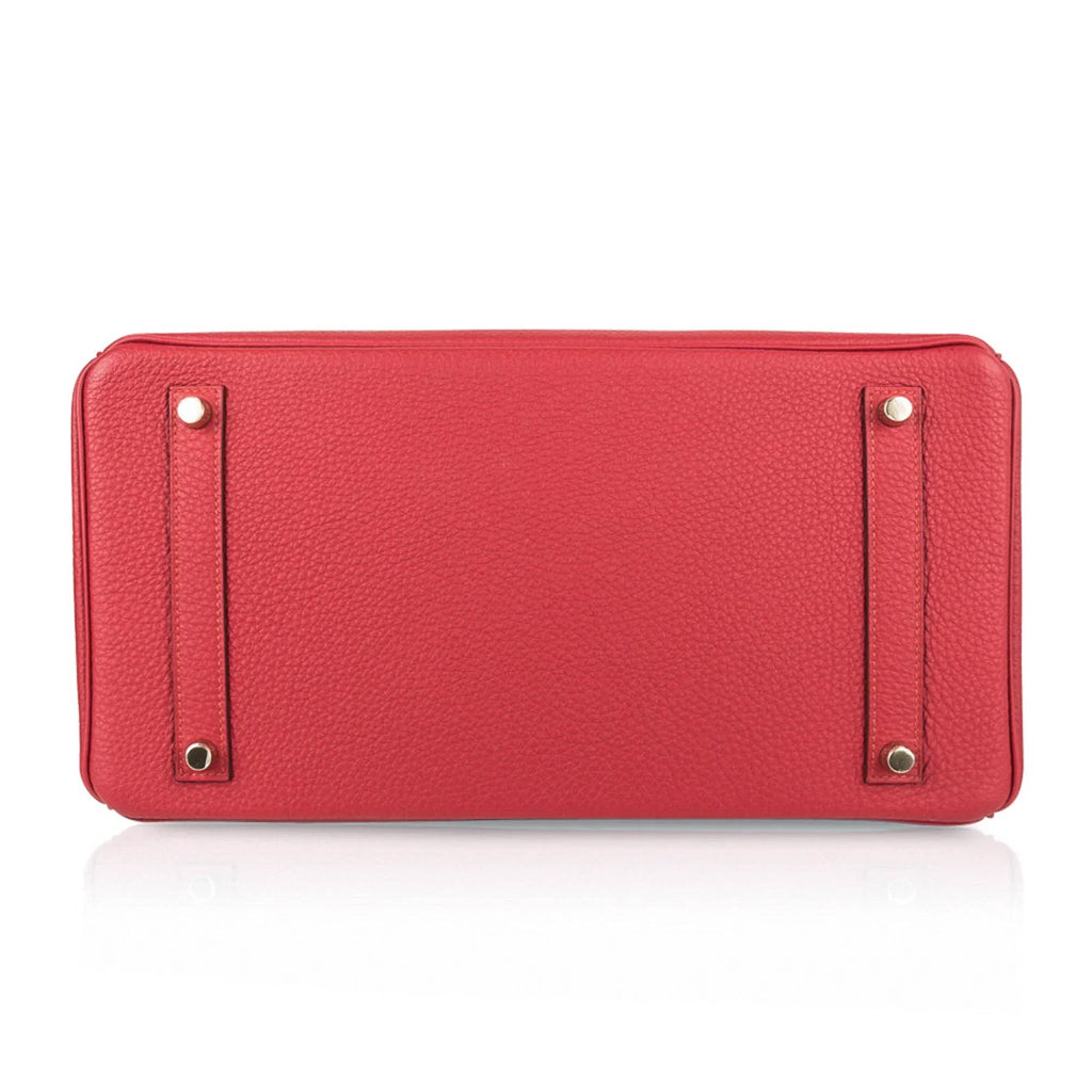 Birkin 35 Bag Vermillion Togo Leather with Gold Hardware