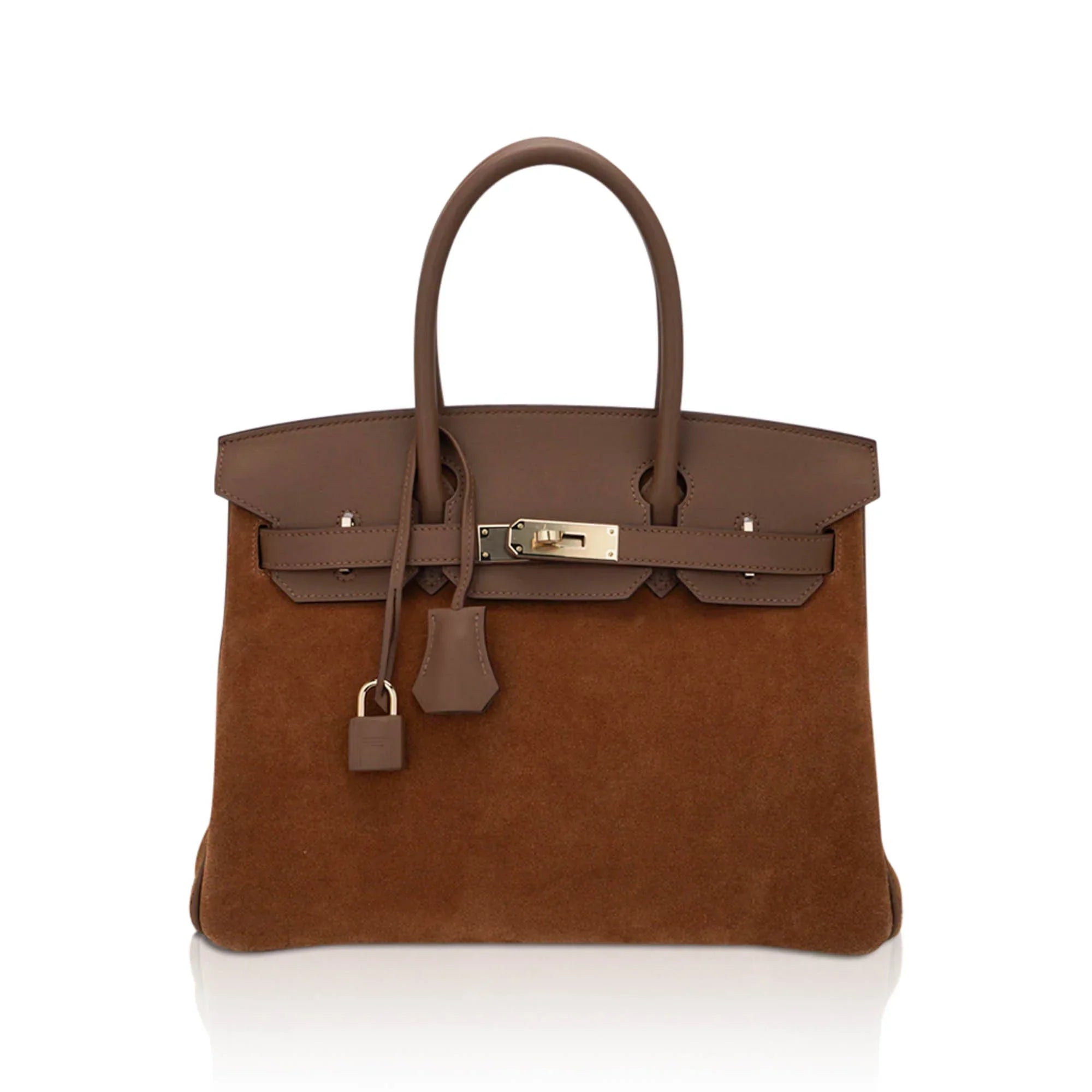 Limited Edition Birkin 30 Grizzly Bag Alezan Permabrass Hardware