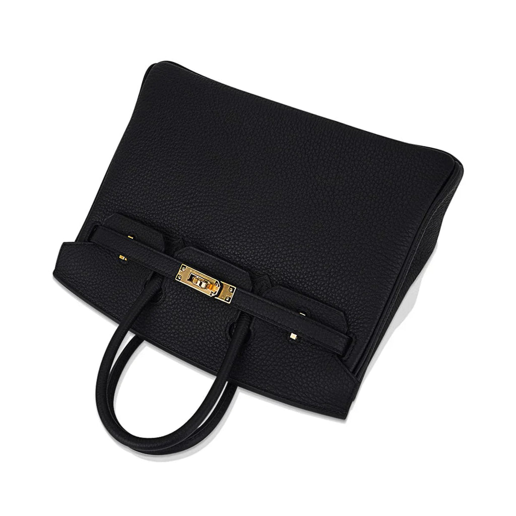 Birkin 25 Bag Black Togo Leather with Gold Hardware