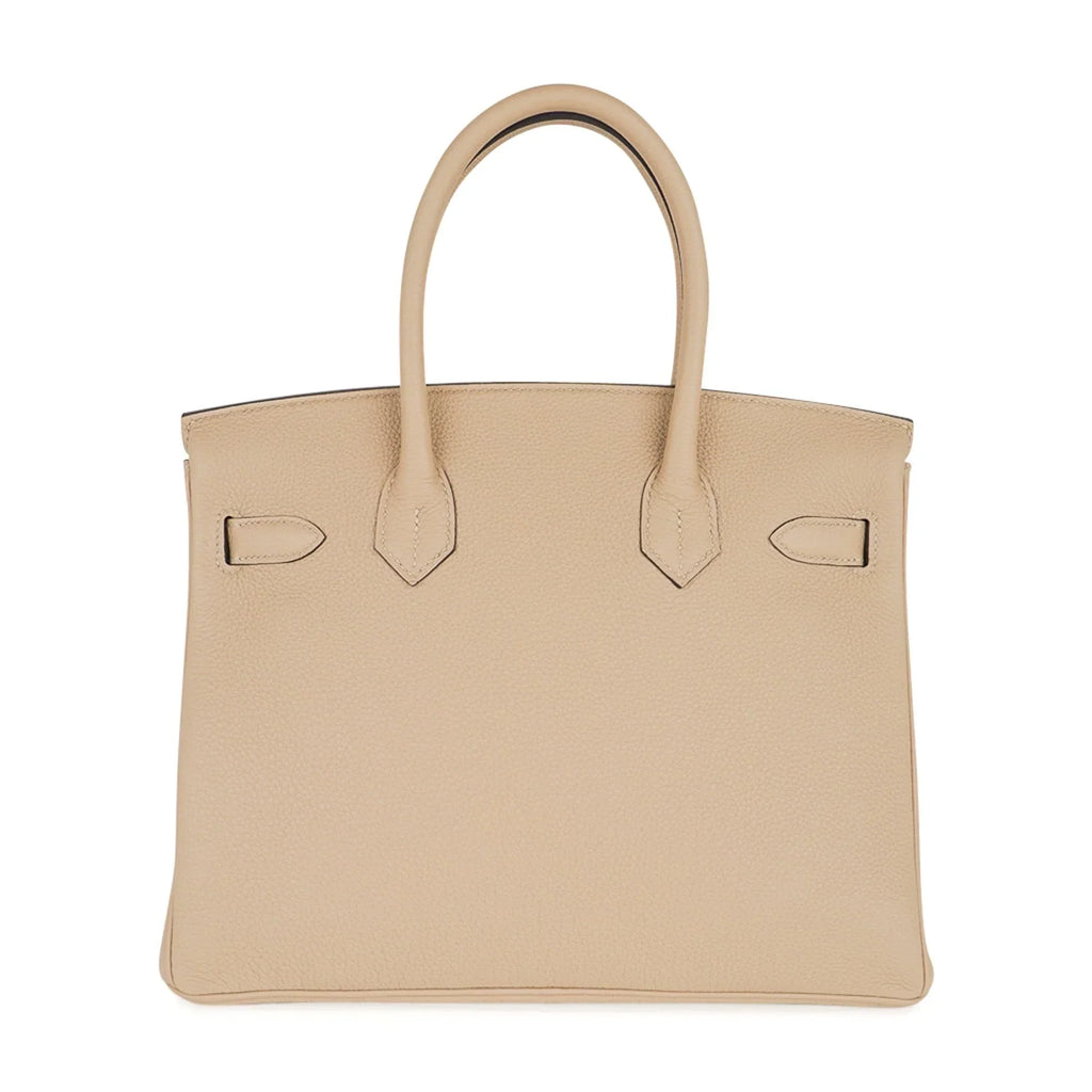 Birkin 30 Bag Trench Neutral Perfection Palladium Hardware