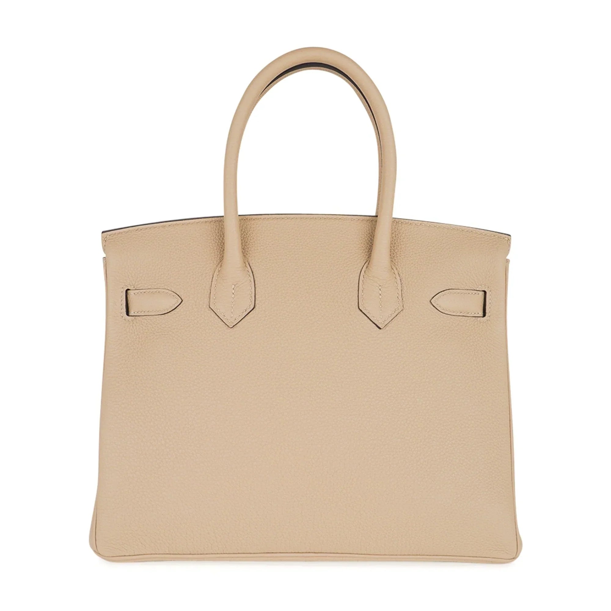 Birkin 30 Bag Trench Neutral Perfection Palladium Hardware