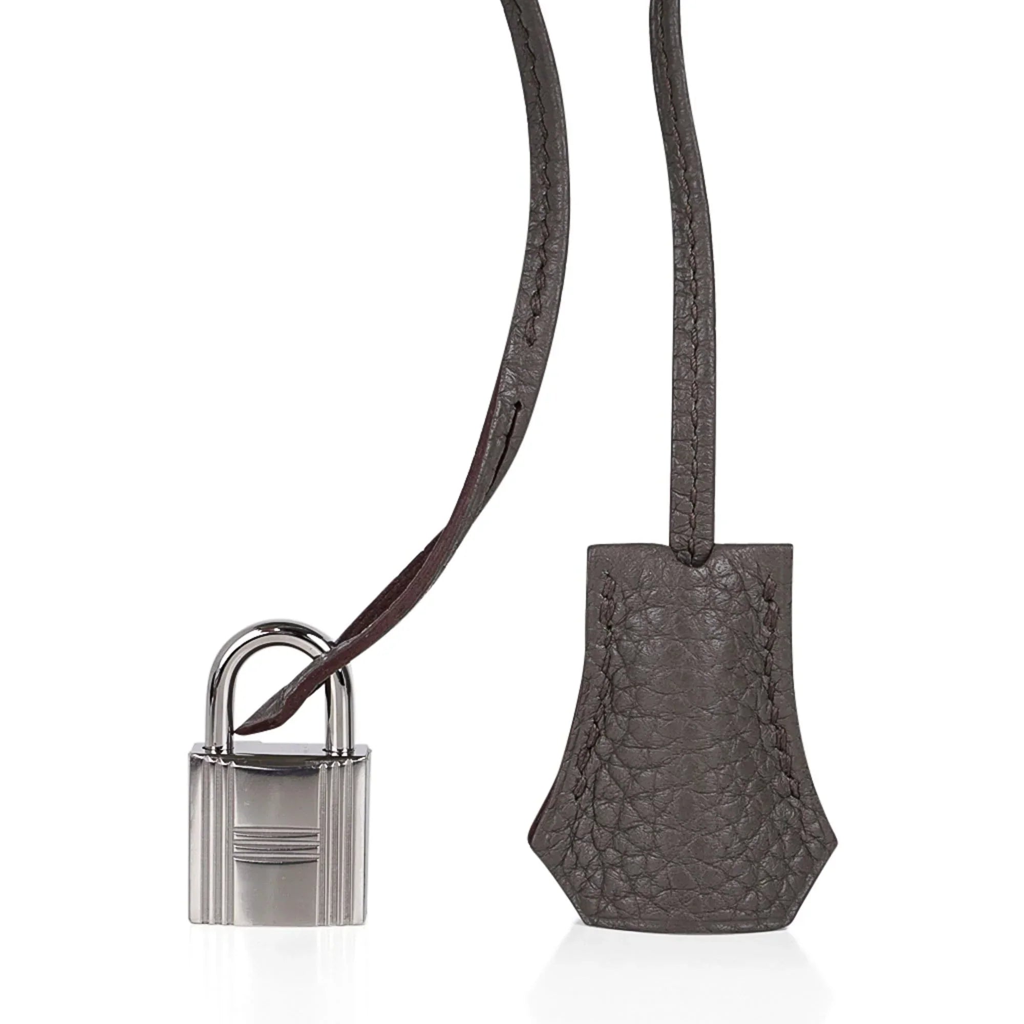 Birkin 35 Bag Etain Togo Leather with Palladium Hardware