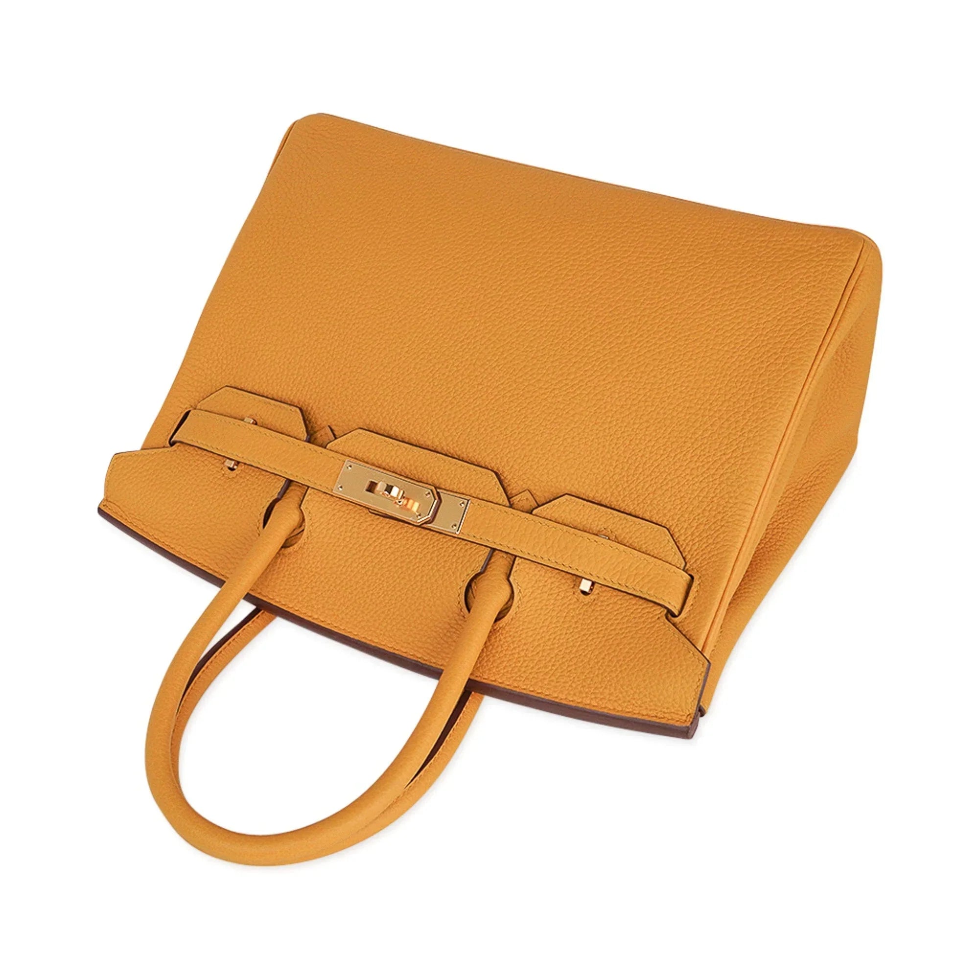 Birkin 30 Bag Jaune Ambre Gold Hardware Togo Leather