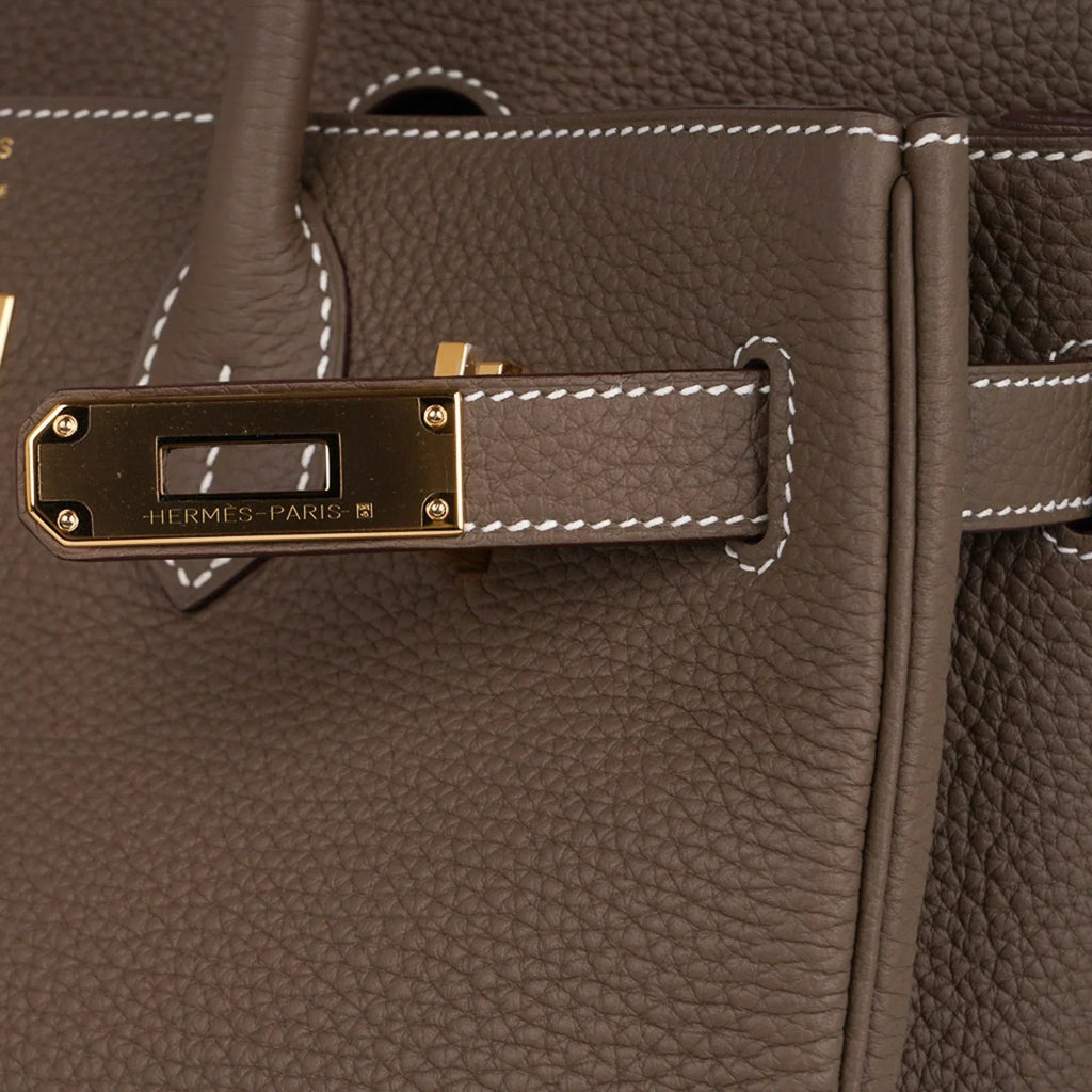 Birkin 30 Bag Etoupe (Taupe) Gold Hardware Togo Leather