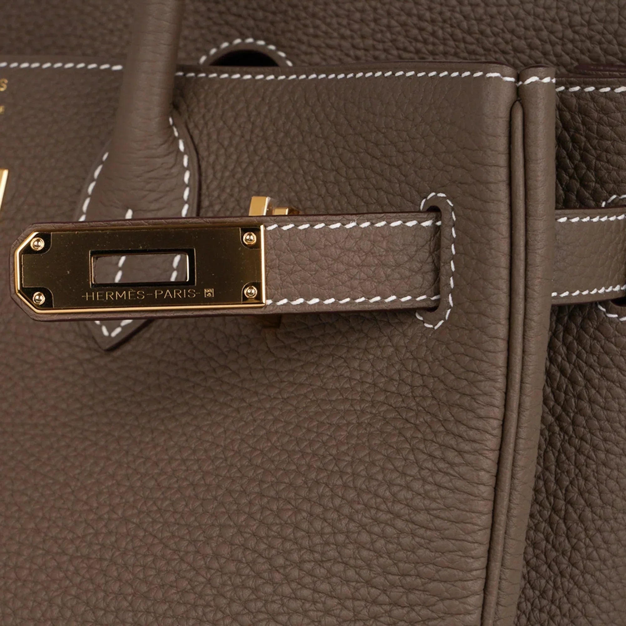 Birkin 30 Bag Etoupe (Taupe) Gold Hardware Togo Leather