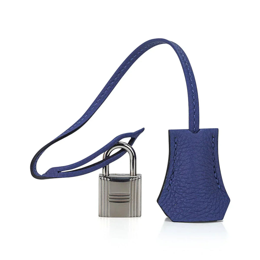 Limited Edition Birkin 40 Bag Blue de Prusse Togo Leather with Palladium Hardware