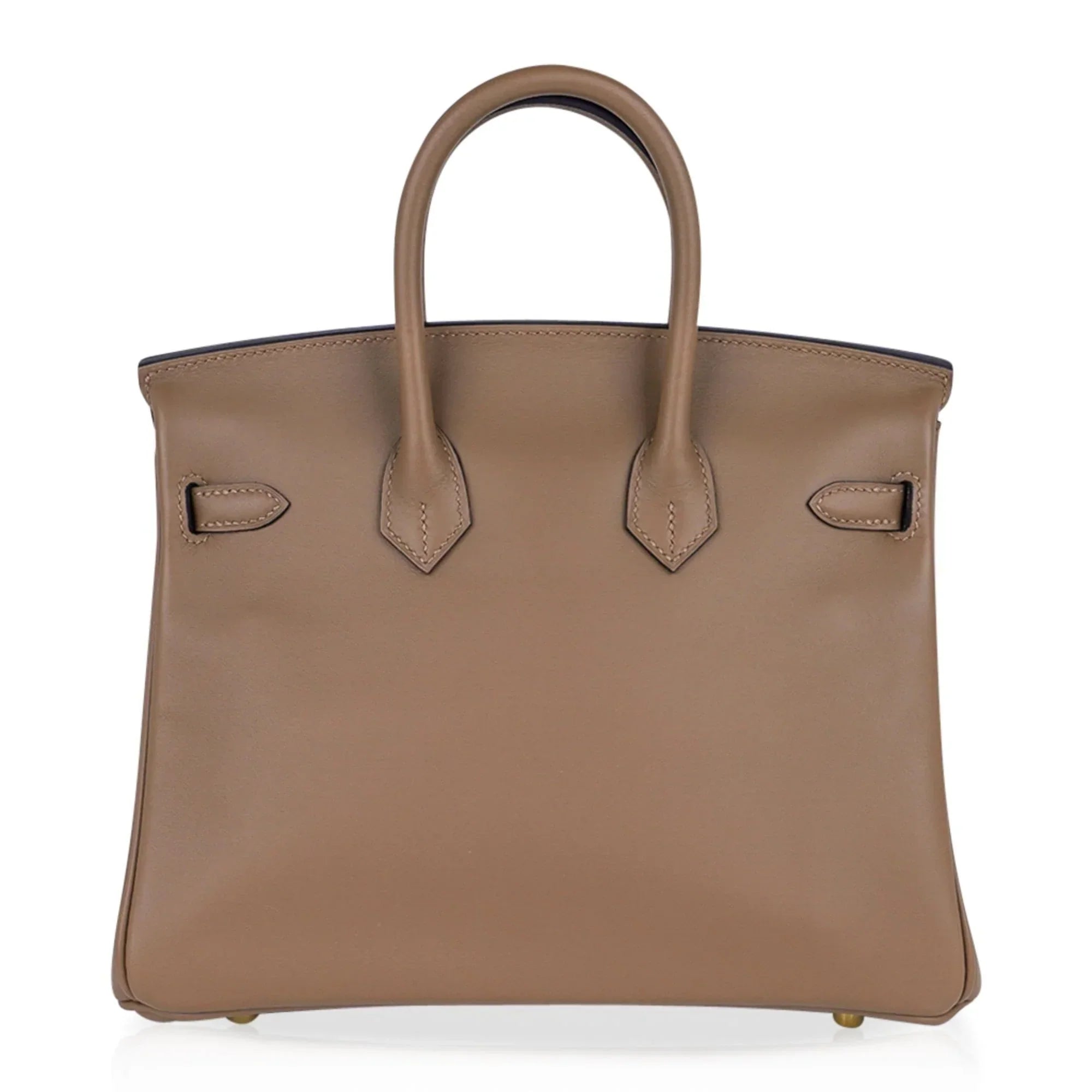 Birkin 25 Beige De Weimar Veau Jonathan Leather Gold Hardware
