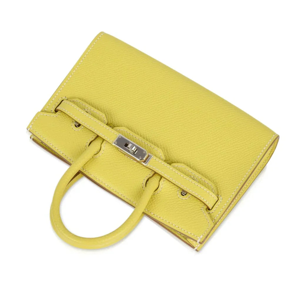 Birkin Tiny Bag Miniature Micro Lime Limited Edition rare
