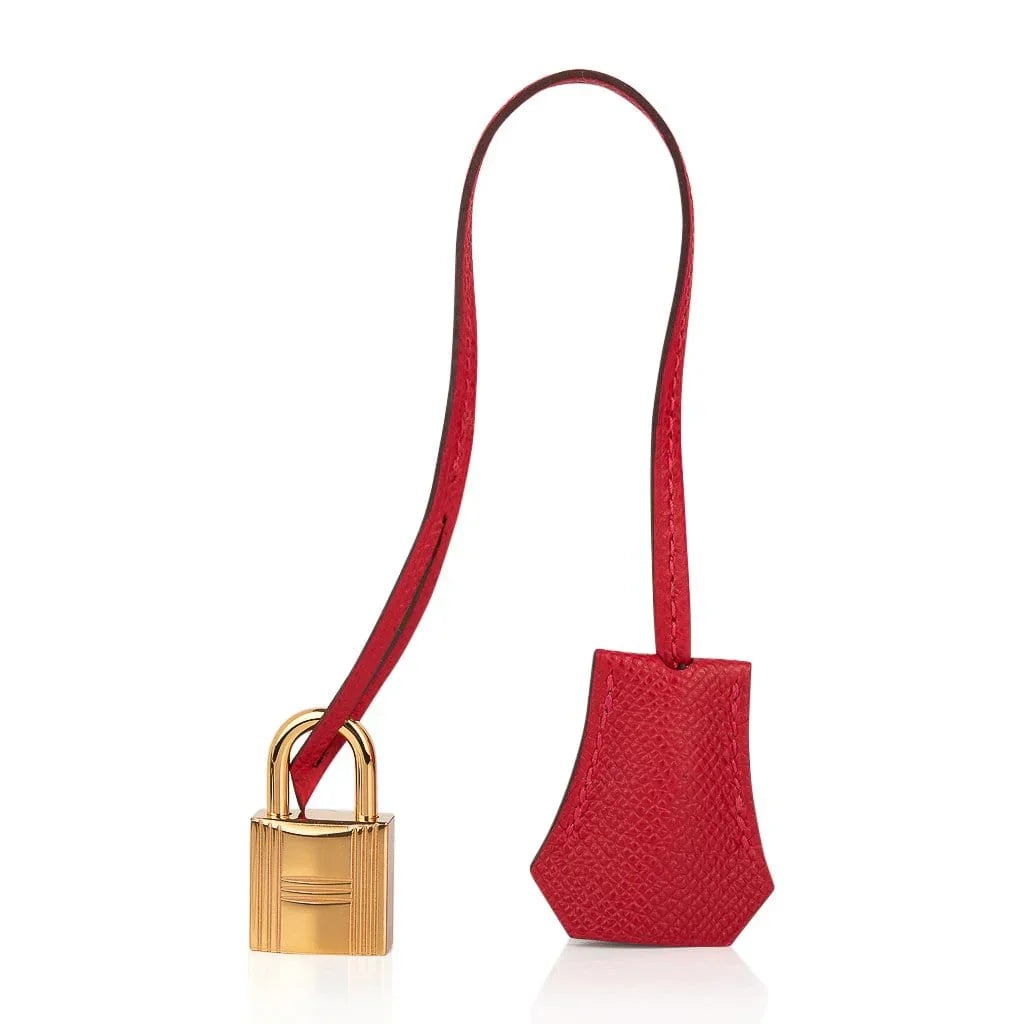 Birkin 30 Bag Rouge Casaque Gold Hardware Epsom Leather