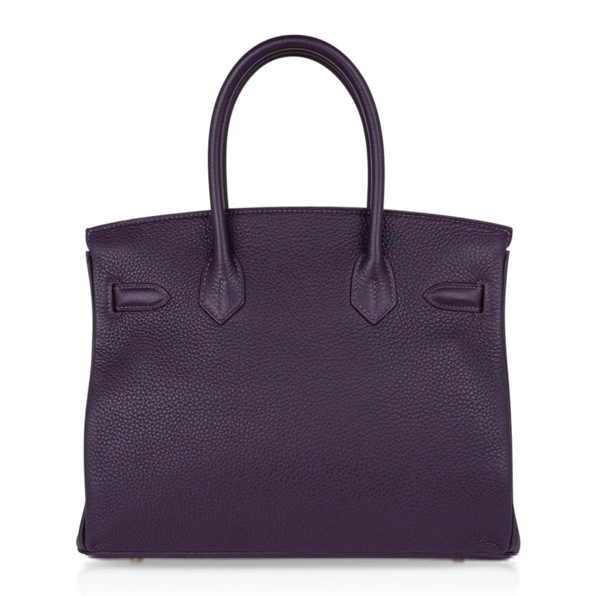Birkin 30 Bag Raisin Rich Original Colour Gold Hardware Togo Leather