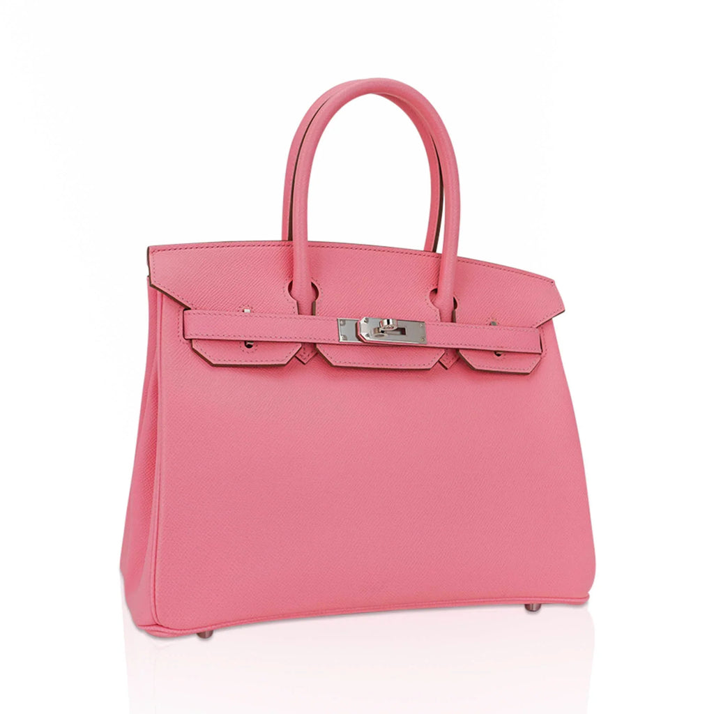Birkin 30 Bag Rose Confetti Epsom Leather with Palladium Hardware