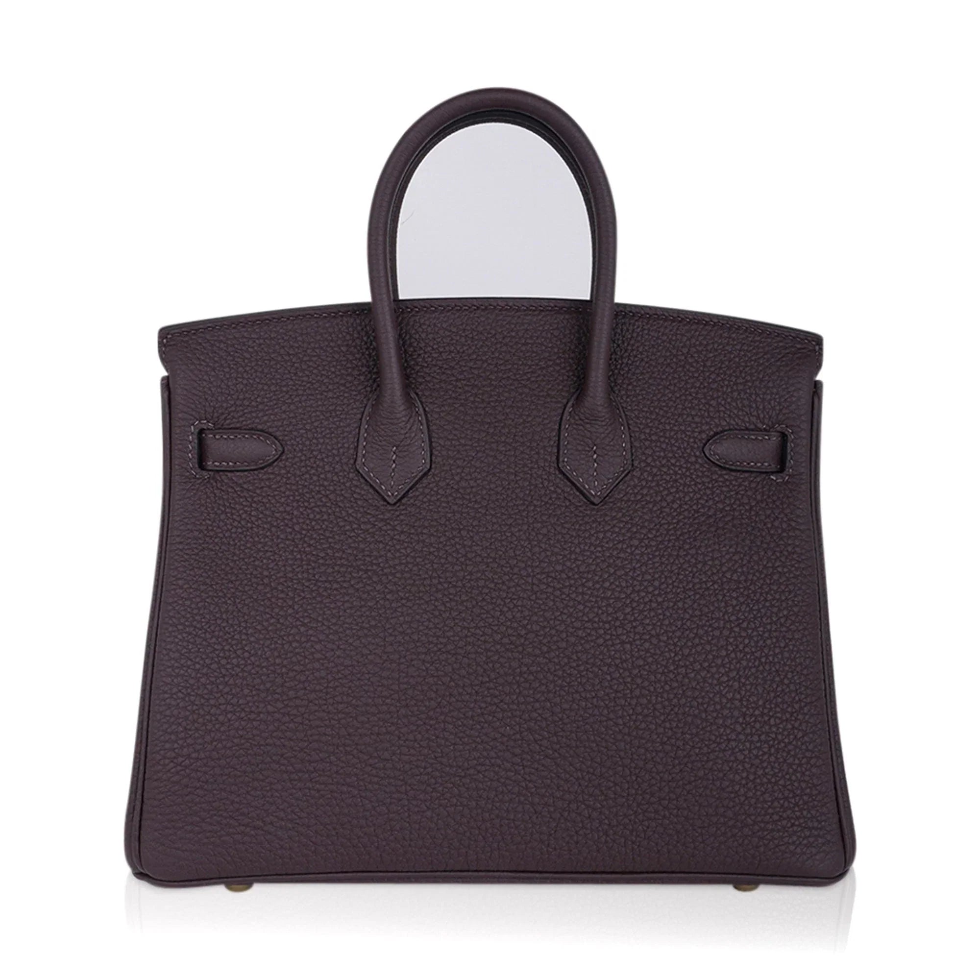Birkin 25 Bag Chocolat Gold Hardware Togo Leather