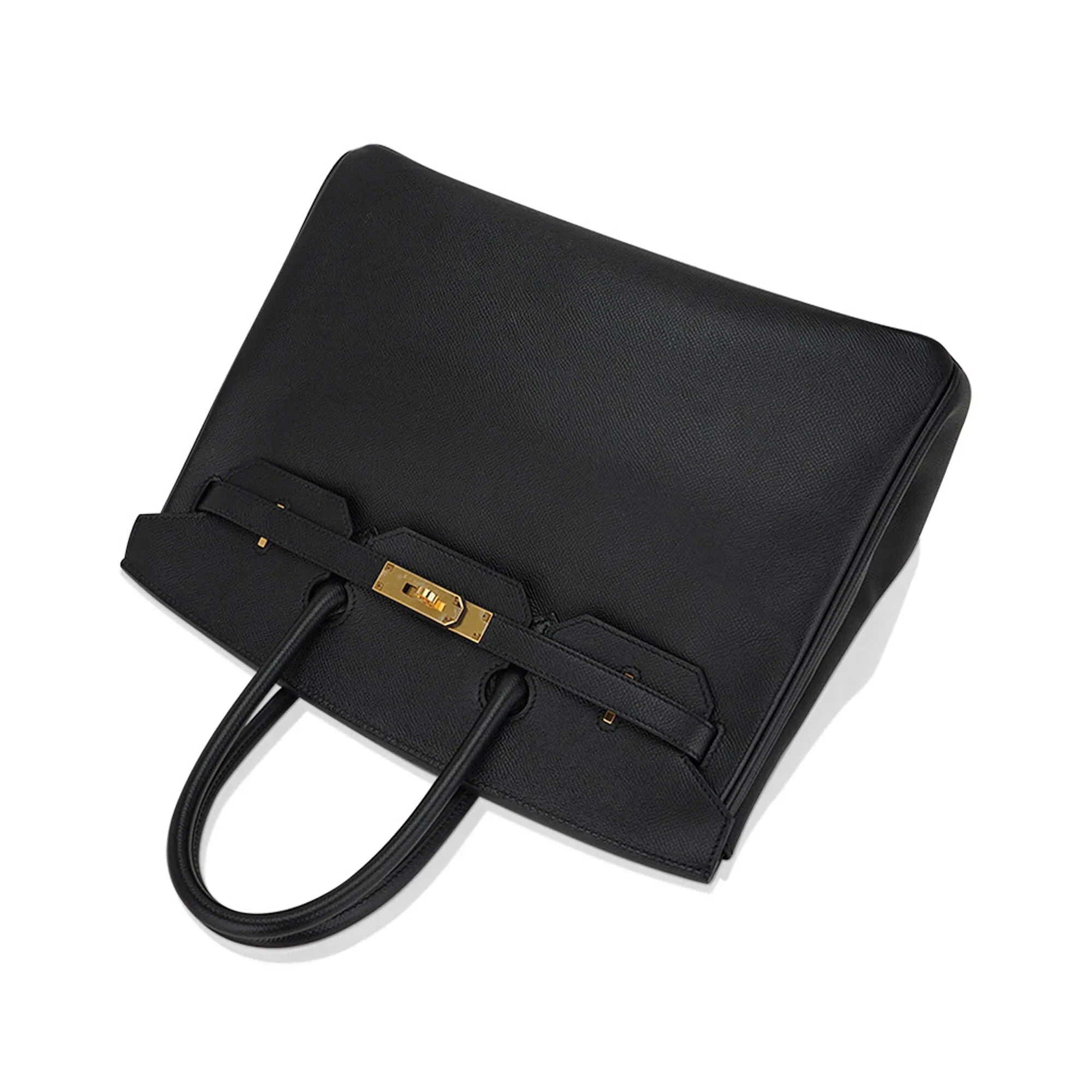 Birkin 35 Bag Black Epsom Leather with Gold Hardware