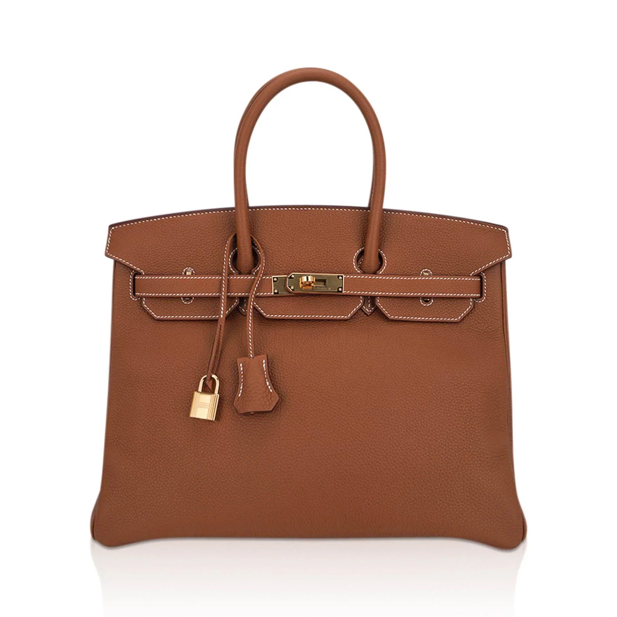 Birkin 35 Bag Gold Togo Leather with Gold Hardware