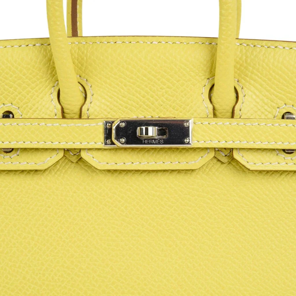 Birkin Tiny Bag Miniature Micro Lime Limited Edition rare