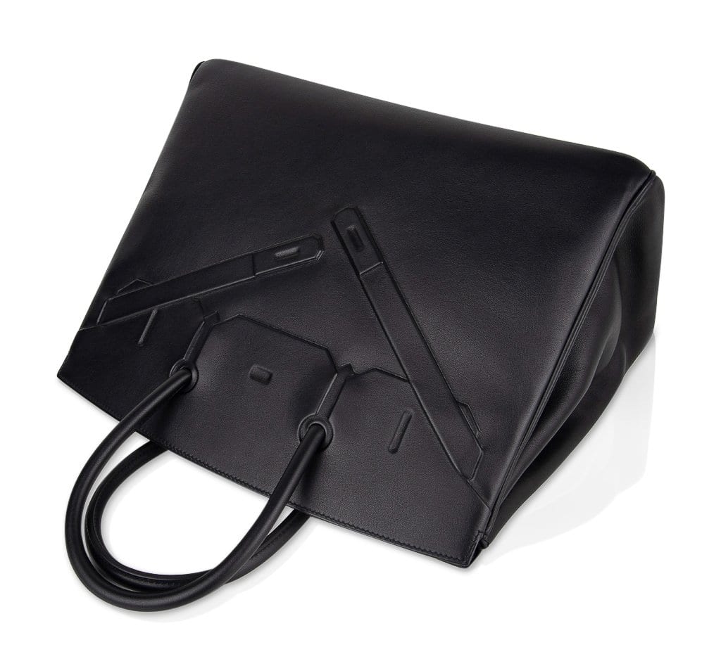 Shadow Birkin 35 Bag Limited Edition Black Swift Leather New