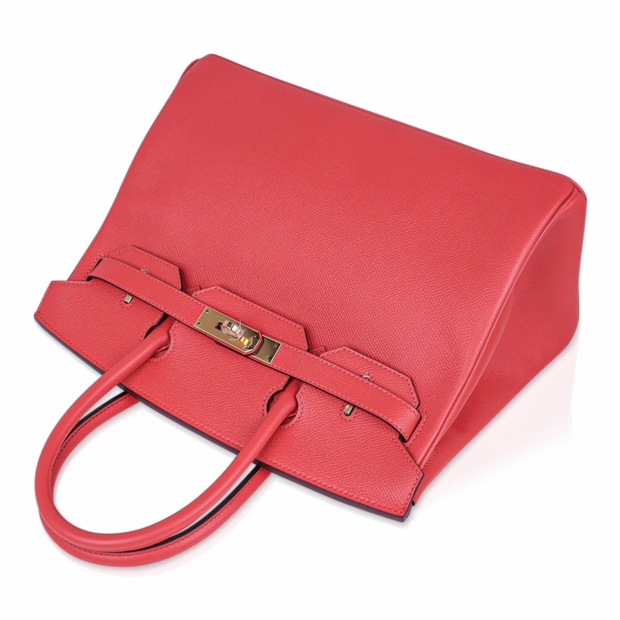 Birkin 30 Bag Rose Jaipur Epsom Leather with Gold Hardware