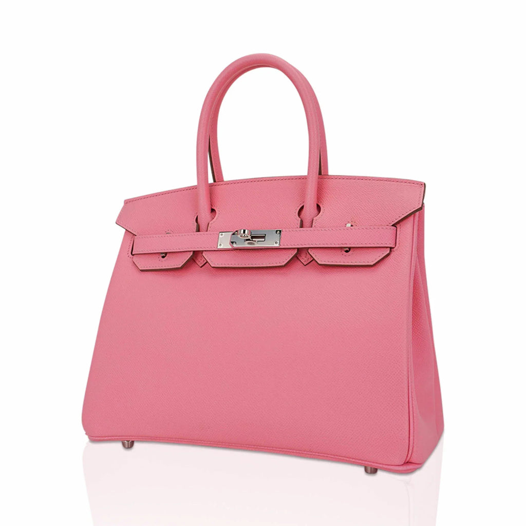 Birkin 30 Bag Rose Confetti Epsom Leather with Palladium Hardware