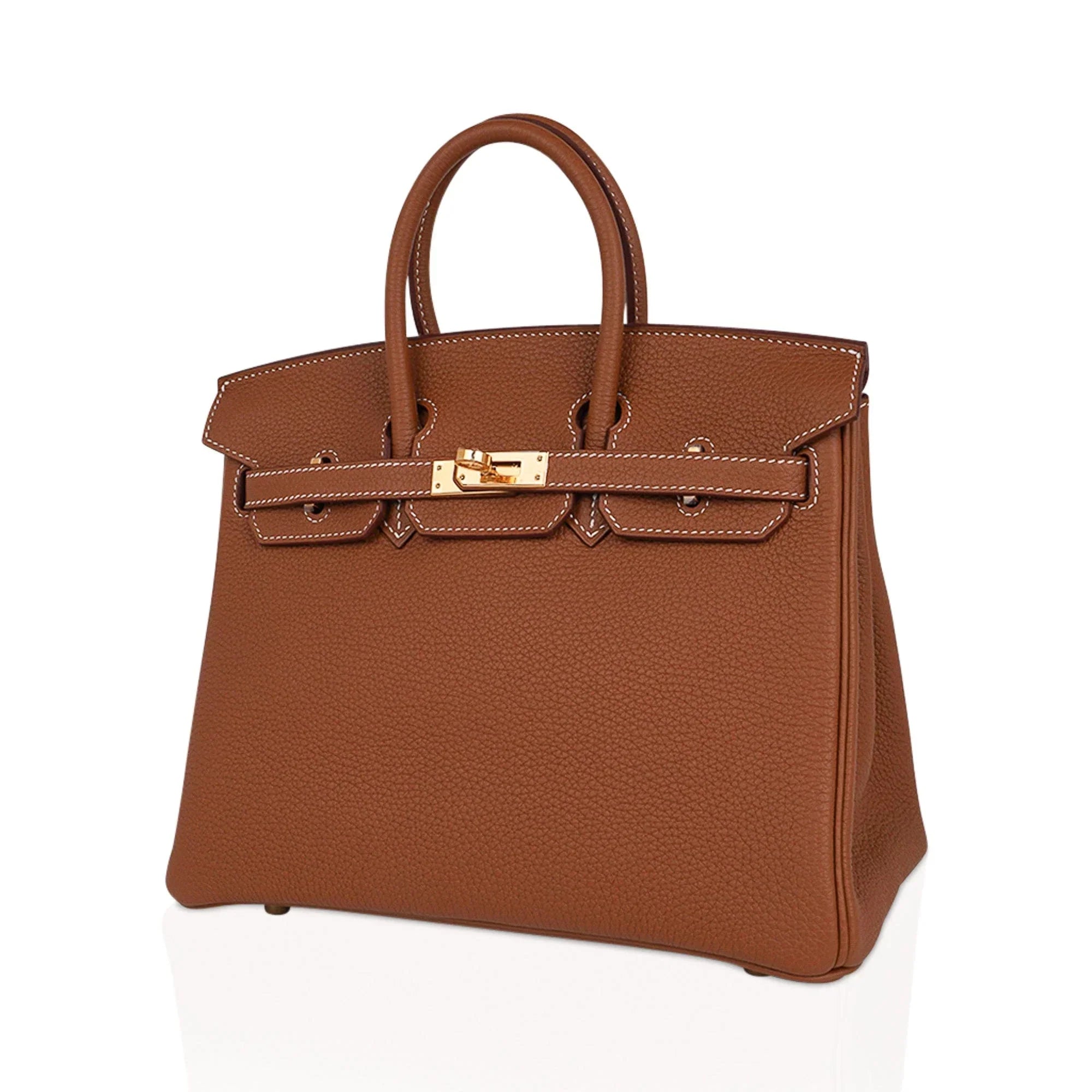 Birkin 25 Bag Gold Togo Leather with Gold Hardware