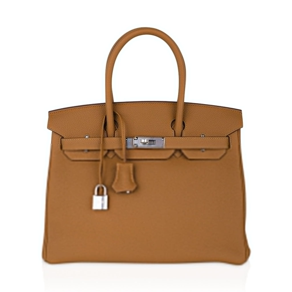 Birkin 30 Bag Bronze d’Or Togo Leather Palladium Hardware
