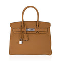 Birkin 30 Bag Bronze d’Or Togo Leather Palladium Hardware