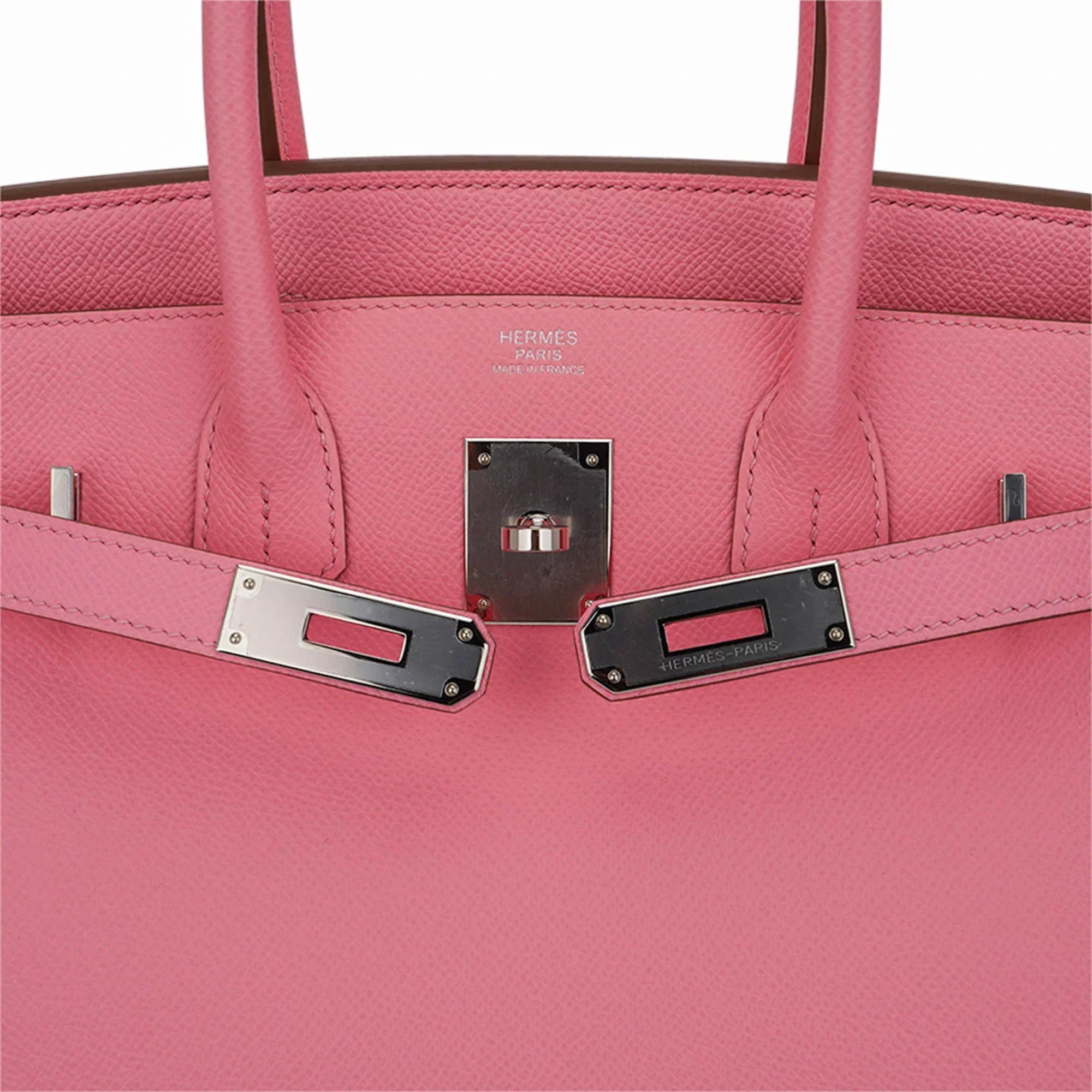 Birkin 30 Bag Rose Confetti Epsom Leather with Palladium Hardware