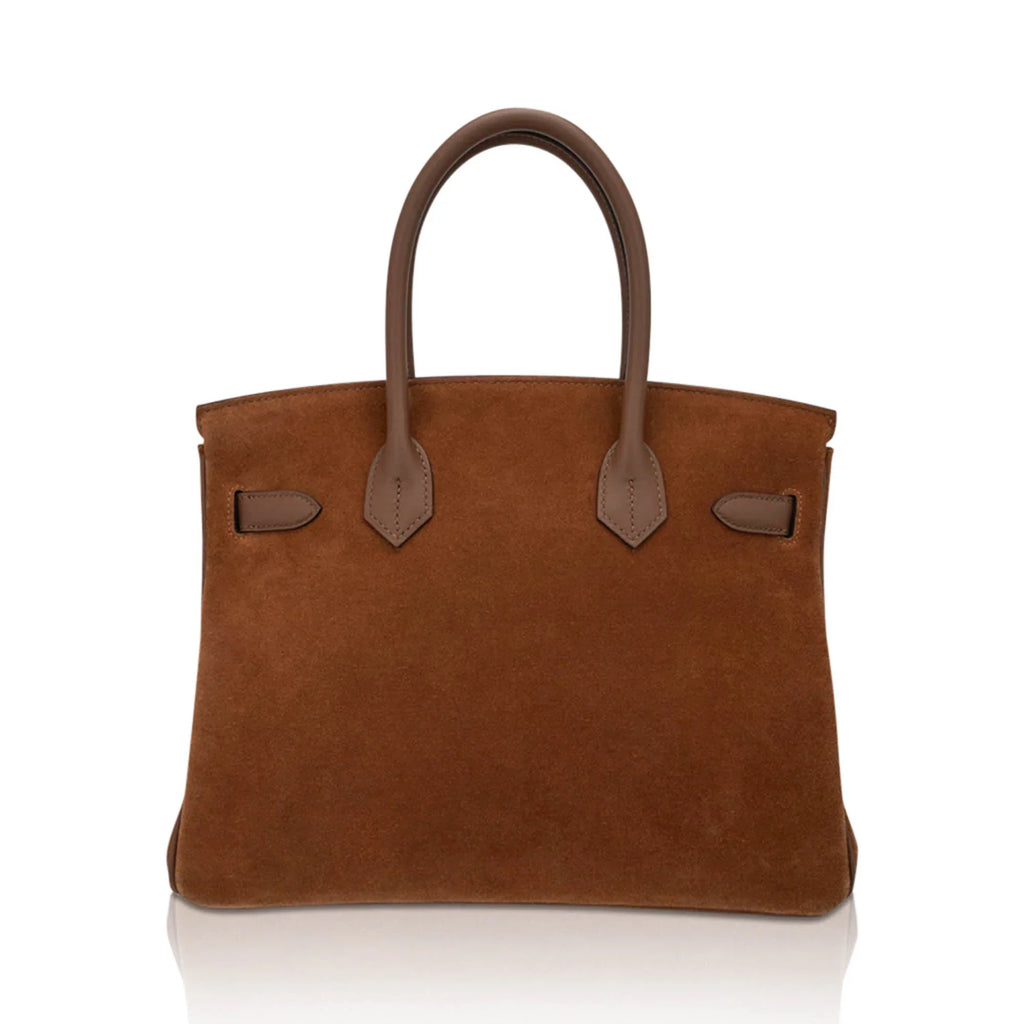 Limited Edition Birkin 30 Grizzly Bag Alezan Permabrass Hardware