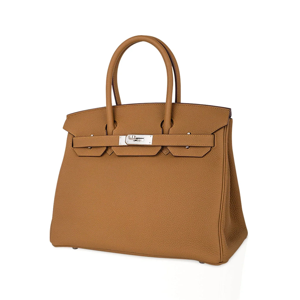 Birkin 30 Bag Bronze d’Or Togo Leather Palladium Hardware