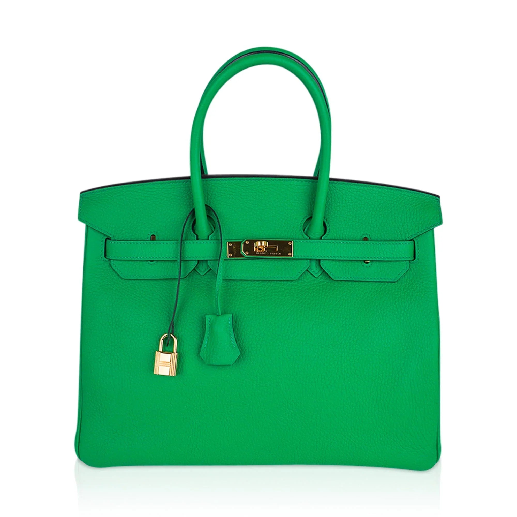 Birkin 35 Bag Bamboo Togo Leather with Gold Hardware