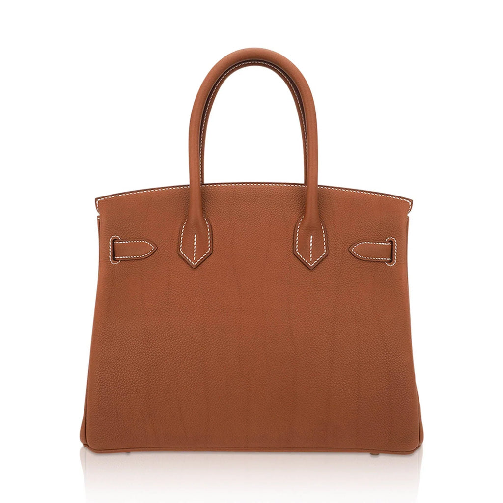 Birkin 30 Bag Barenia Faubourg Leather with Gold Hardware