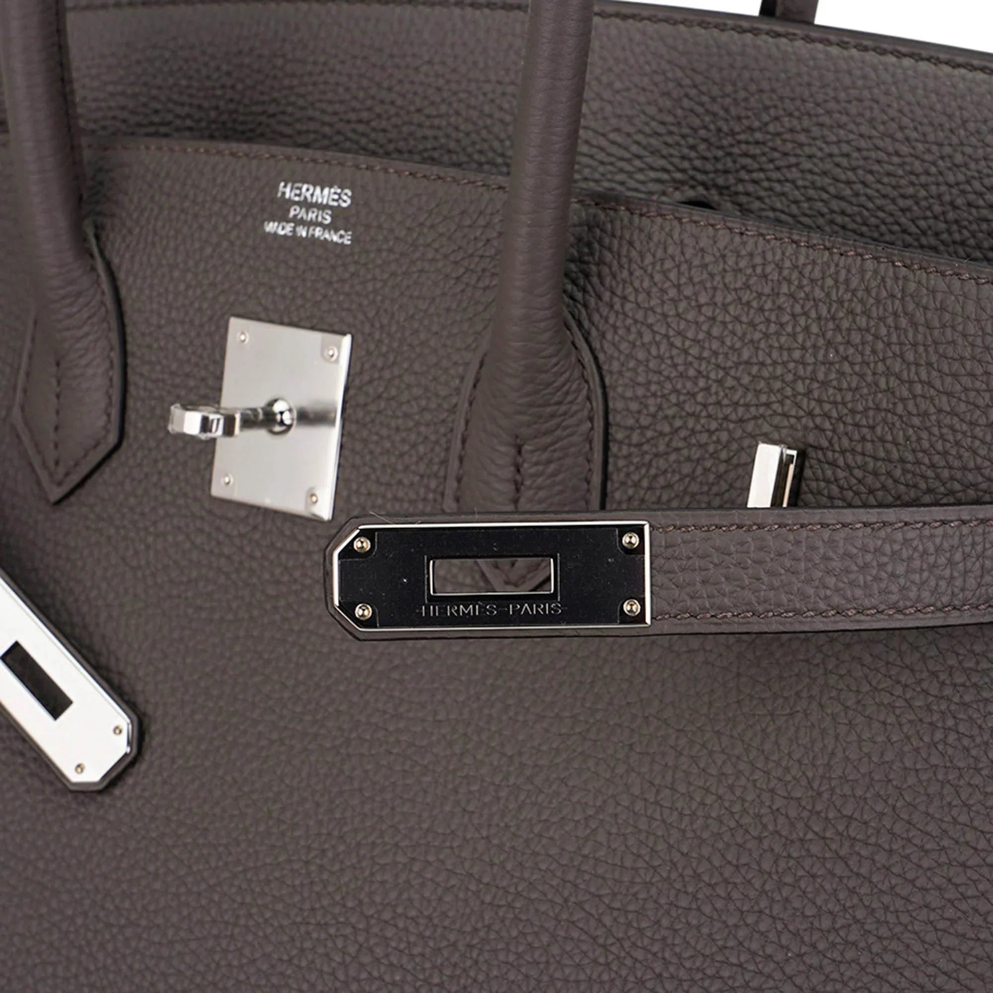 Birkin 35 Bag Etain Togo Leather with Palladium Hardware