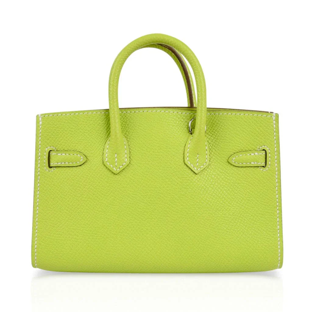 Birkin Tiny Bag Miniature Micro Kiwi Epsom Limited Edition
