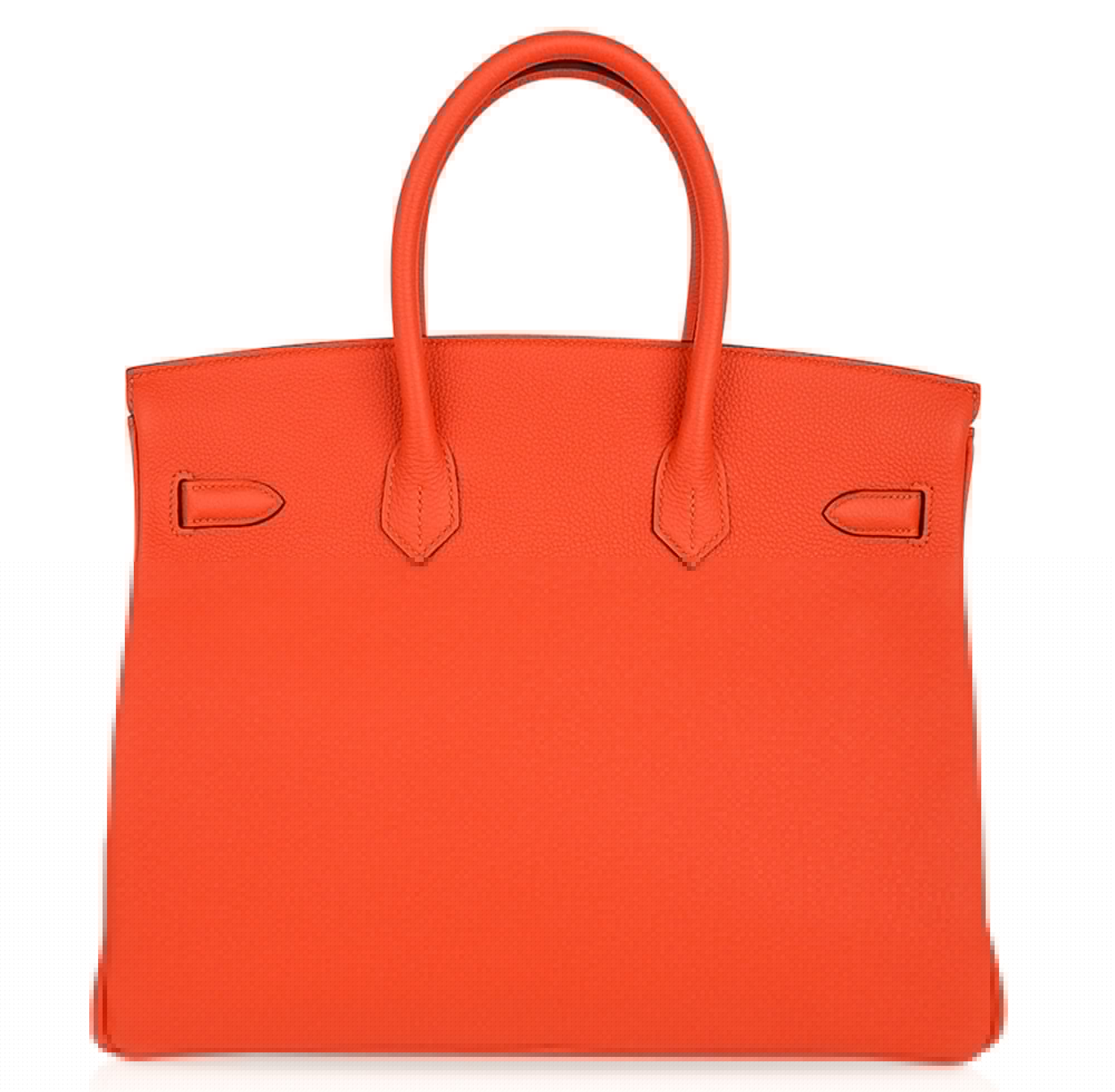 Birkin 35 Bag Feu Orange Togo Gold Hardware