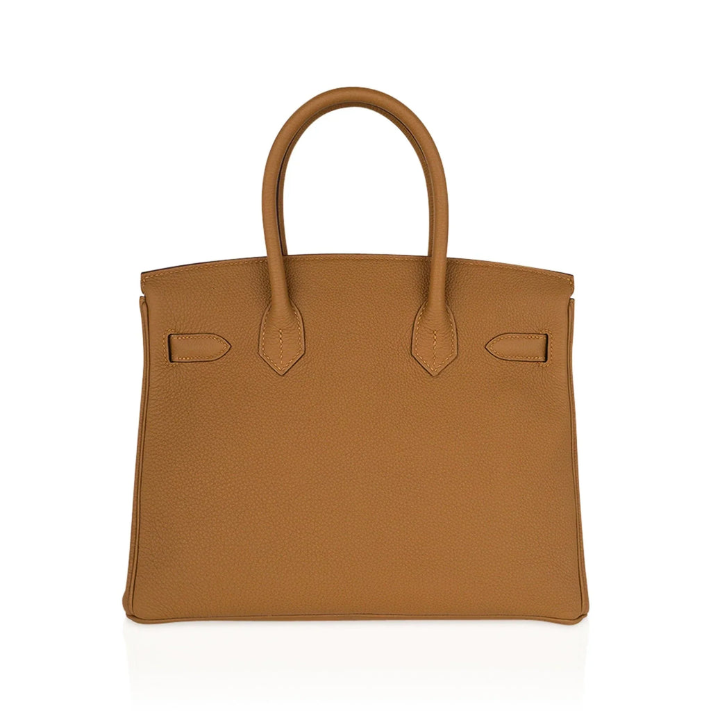 Birkin 30 Bag Bronze d’Or Togo Leather Palladium Hardware