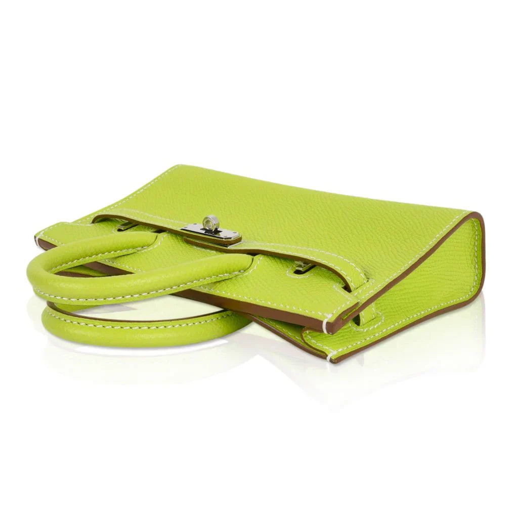Birkin Tiny Bag Miniature Micro Kiwi Epsom Limited Edition
