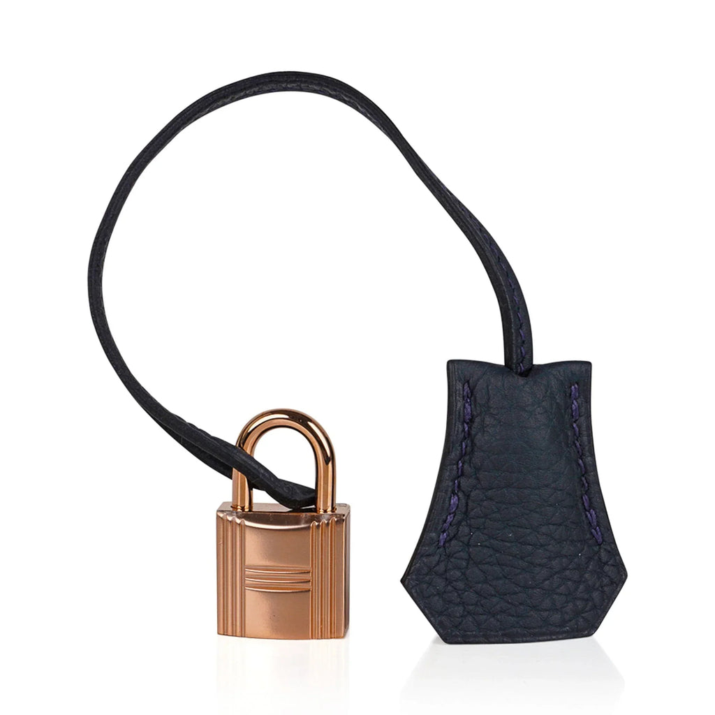 Special Order HSS Birkin 25 Bag Vert Cypress Togo Leather with Rose Gold Hardware