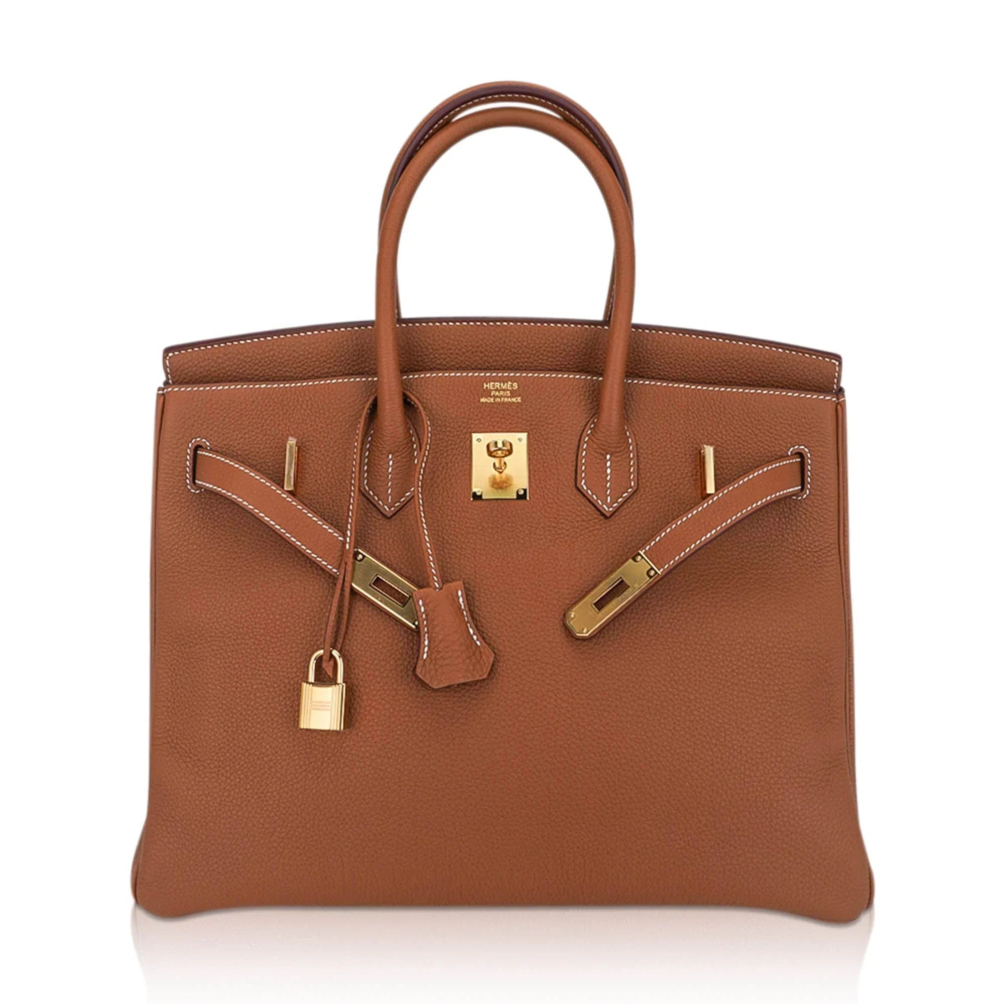 Birkin 35 Bag Gold Togo Leather with Gold Hardware