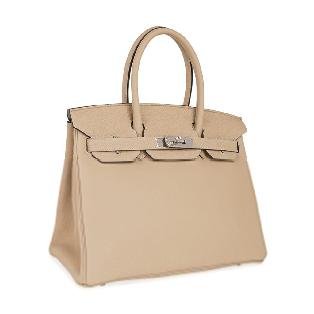 Birkin 30 Bag Trench Neutral Perfection Palladium Hardware