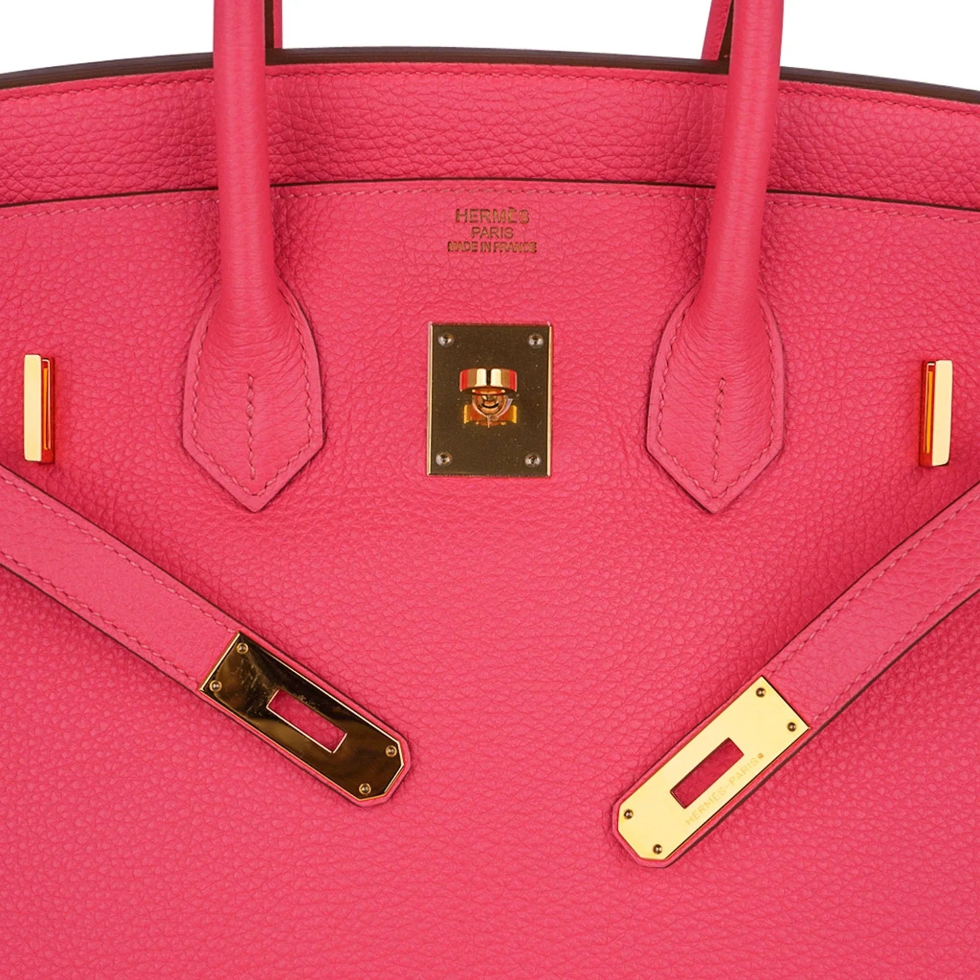 Birkin 35 Bag Rose Lipstick Pink Togo Gold Hardware