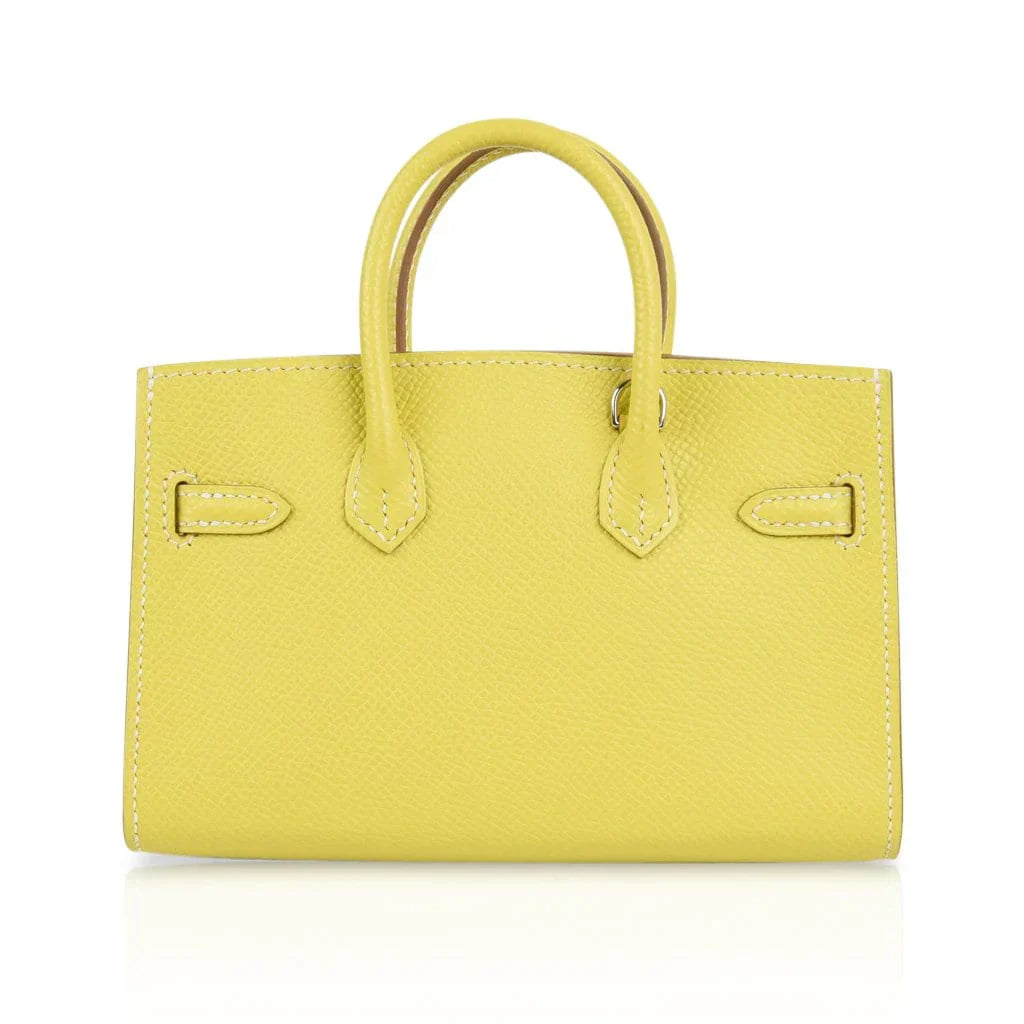 Birkin Tiny Bag Miniature Micro Lime Limited Edition rare