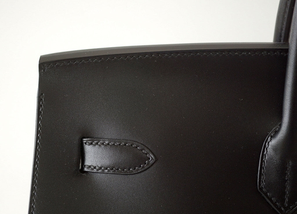 Birkin 40 Bag Sellier Black Vache Hunter/ Veau Evercalf Limited Edition