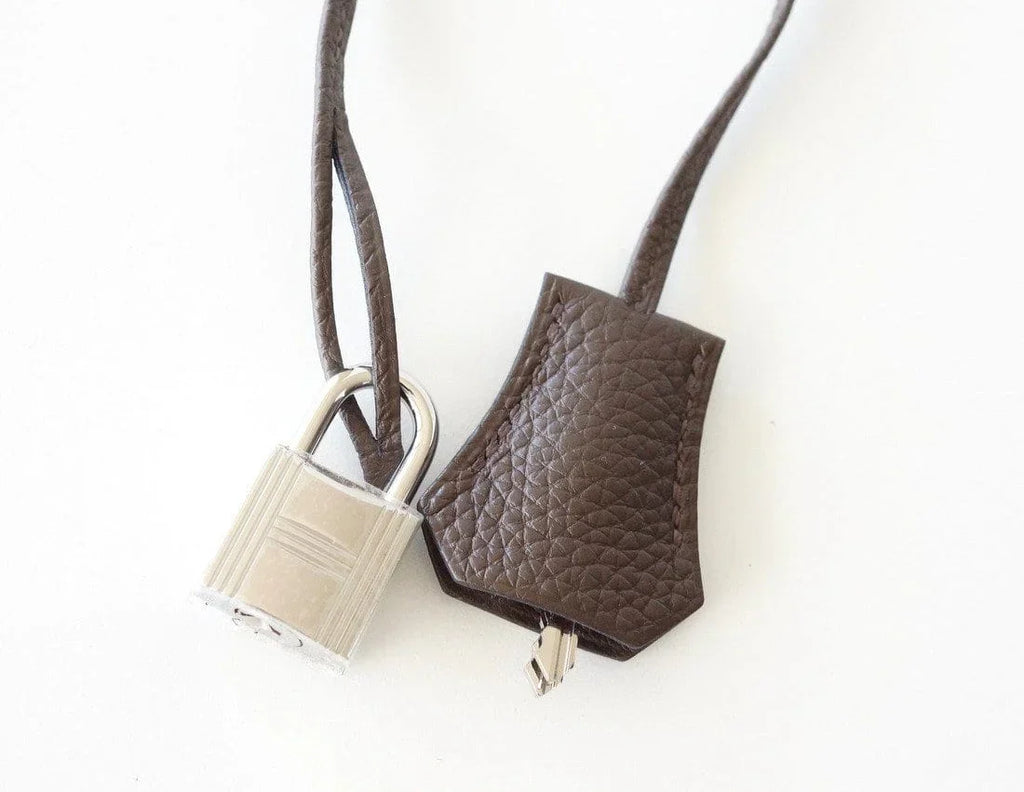 Birkin 35 Bag Ecorce (Bark)Taupe Togo Palladium