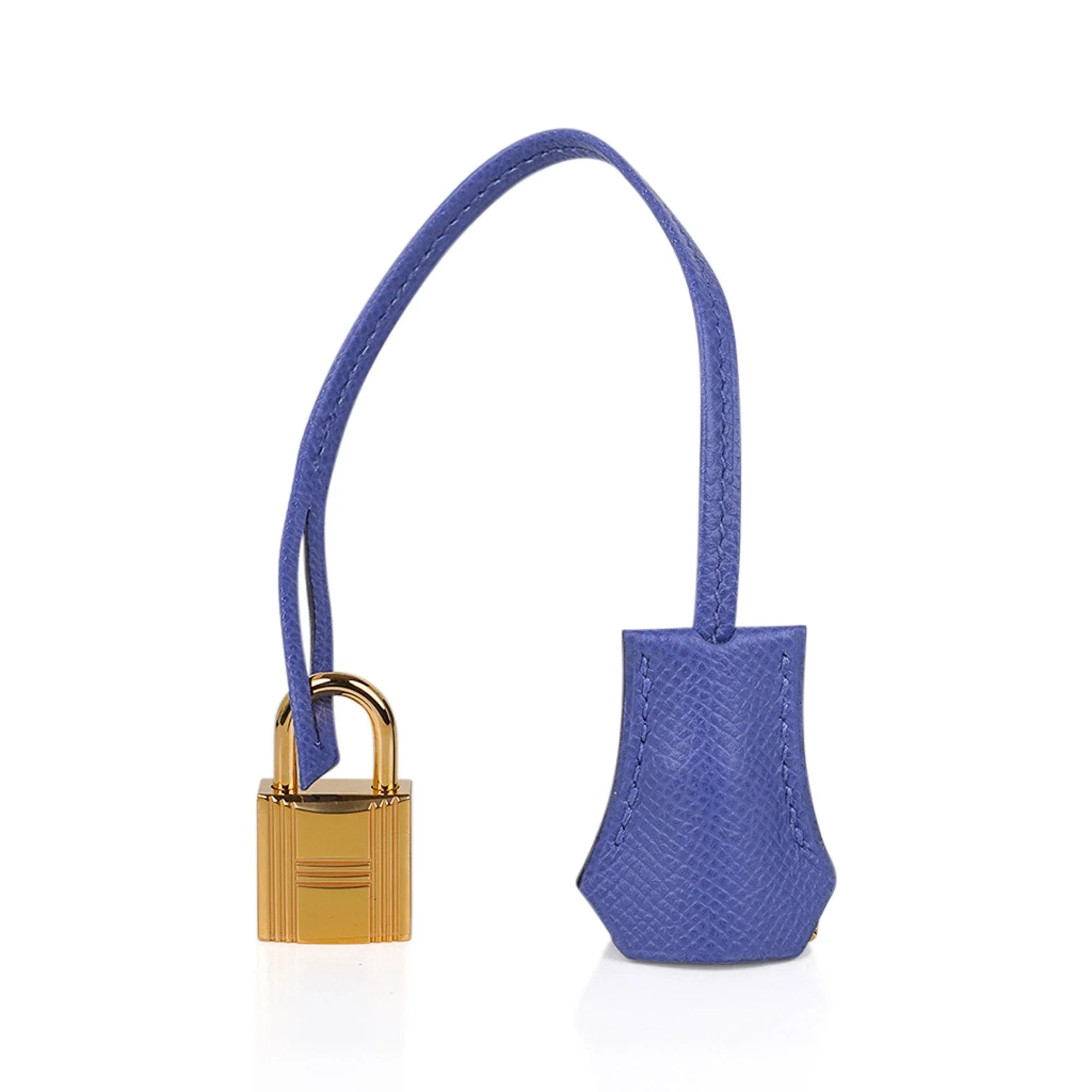 Birkin 30 Bag Blue Brighton Epsom Leather with Gold Hardware