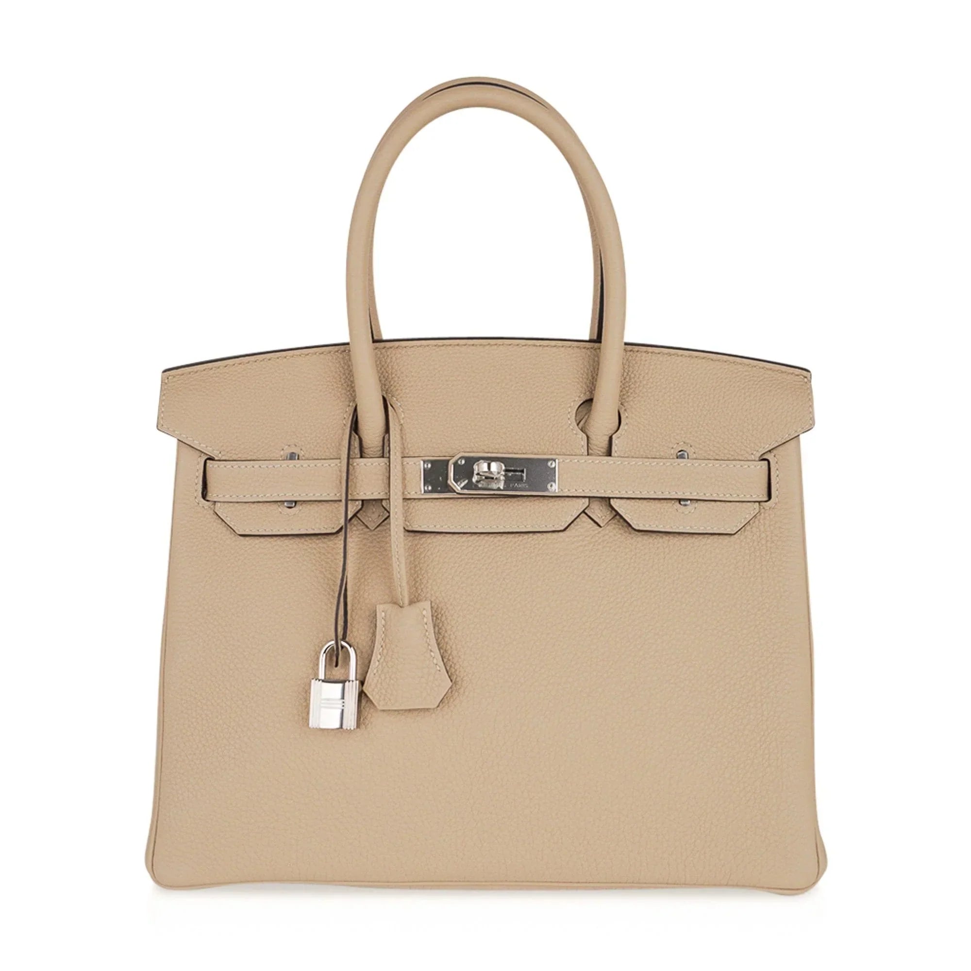 Birkin 30 Bag Trench Neutral Perfection Palladium Hardware