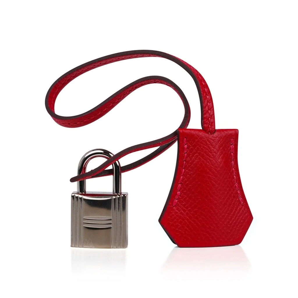 Birkin 30 Bag Rouge Casaque Epsom Leather with Palladium Hardware