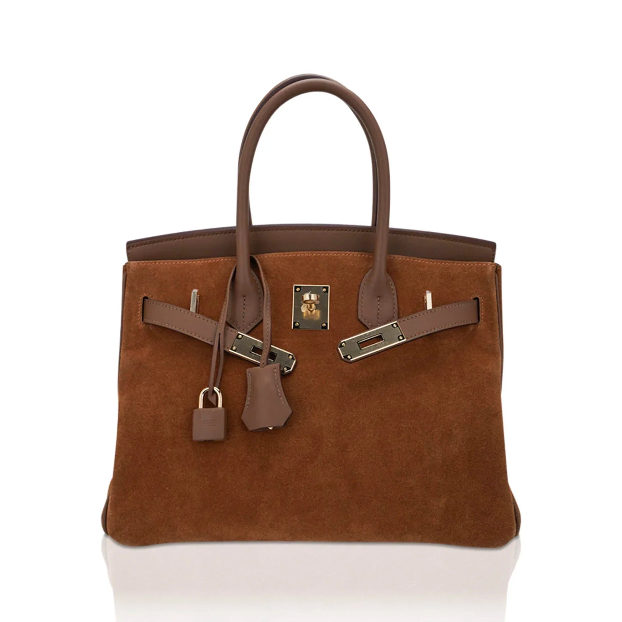Limited Edition Birkin 30 Grizzly Bag Alezan Permabrass Hardware